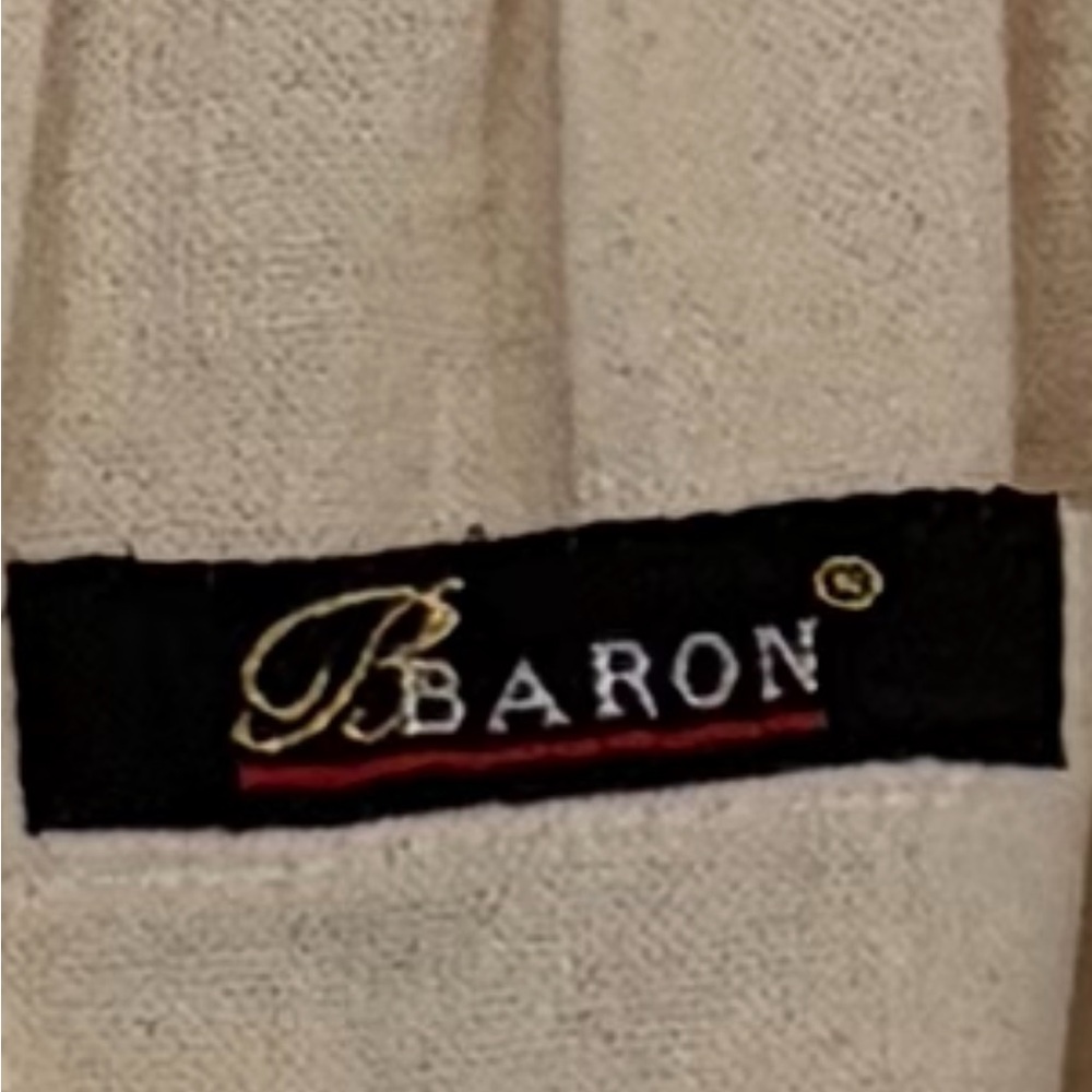 Baron Italy Beige Wide-Leg Pants - Picture 3 of 7